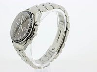 Heren chronograaf polshorloge omega, speedmaster, zwarte wijzerplaat, bouwjaar ca 2000 - afbeelding 12 van  16