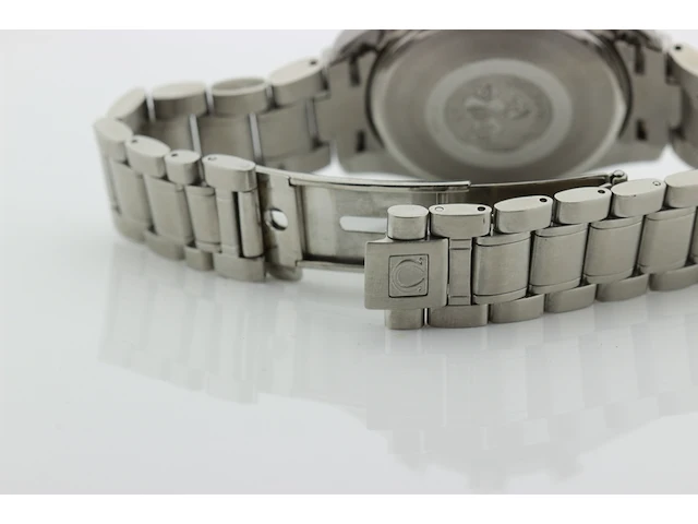 Heren chronograaf polshorloge omega, speedmaster, zwarte wijzerplaat, bouwjaar ca 2000 - afbeelding 14 van  16