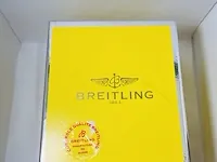 Heren horloge - breitling chronomat 18 kt goud - afbeelding 8 van  9