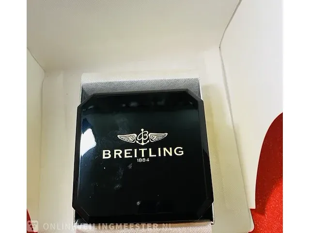 Heren horloge - breitling chronomat 18 kt goud - afbeelding 9 van  9