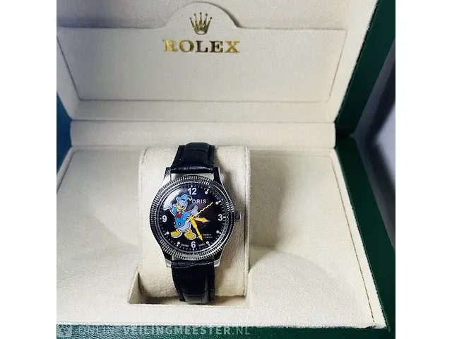 Heren horloge - fanart oris donald duck - afbeelding 3 van  6