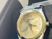 Heren horloge - ferragamo met 16 diamanten van €1500,00 - afbeelding 7 van  10