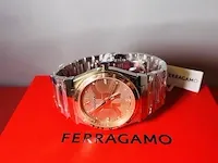 Heren horloge - ferragamo vega met 16 diamanten van €1500,00 - afbeelding 3 van  10