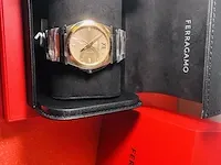 Heren horloge - ferragamo vega met 16 diamanten van €1500,00 - afbeelding 10 van  10