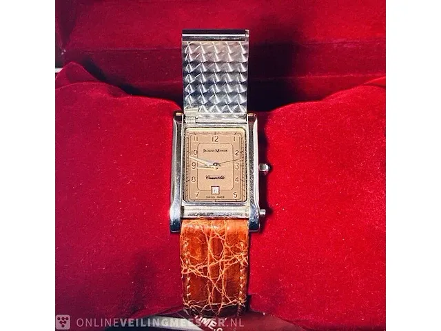 Heren horloge - jacques manoir 'convertible' - afbeelding 1 van  8