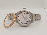 Heren horloge - marc coblen inclusief extra lunette