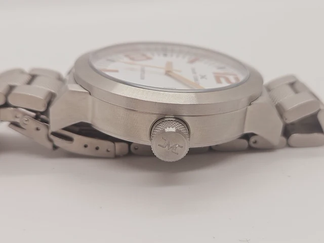 Heren horloge - marc coblen inclusief extra lunette - afbeelding 6 van  8