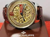 Heren horloge - patek philippe antieke polshorloge geserviced, bouwjaar 1907