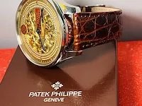 Heren horloge - patek philippe antieke polshorloge geserviced, bouwjaar 1907 - afbeelding 10 van  10