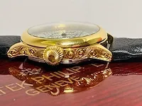 Heren horloge - patek philippe antieke uurwerk geserviced, bouwjaar 1905 - afbeelding 8 van  9