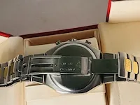 Heren horloge - zeldzame omega seamaster chronograaf 18kt goud - afbeelding 2 van  11