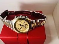 Heren horloge - zeldzame omega seamaster chronograaf 18kt goud - afbeelding 7 van  11