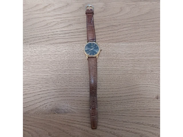 Heren horloge davis, 6681, bruin/goudkleurig - afbeelding 1 van  4