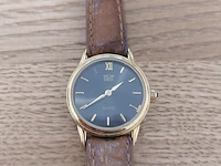 Heren horloge davis, 6681, bruin/goudkleurig - afbeelding 2 van  4