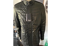 Heren jas lams leder maat 52 - afbeelding 2 van  5