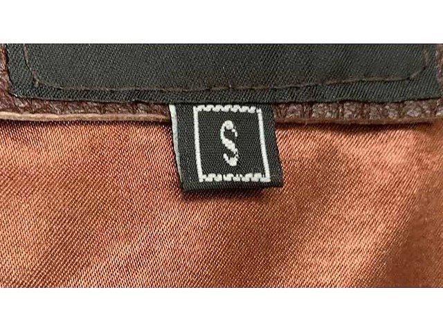 Heren jas lams leder maat s - afbeelding 2 van  10