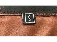 Heren jas lams leder maat s - afbeelding 2 van  10