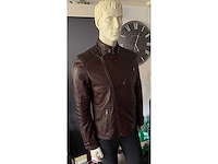 Heren jas lams leder maat s - afbeelding 4 van  10