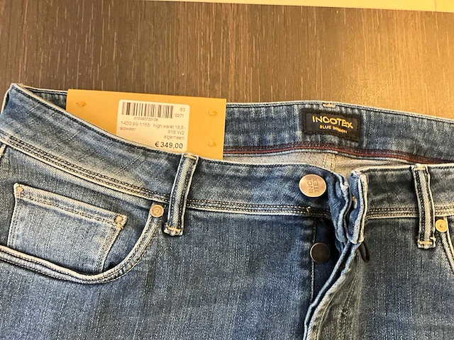 Heren jeans o.a incotex maat: 37 (3x) - afbeelding 2 van  4