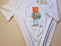 Heren kunstwerk t-shirt - bear with me - moët cartier - afbeelding 2 van  4