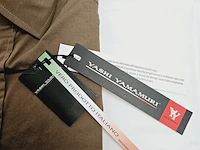Heren overhemd - yashi yamamuri italiaans japanse designer - afbeelding 3 van  4
