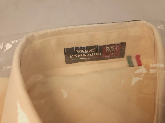 Heren overhemd - yashi yamamuri italiaans japanse designer - afbeelding 3 van  5
