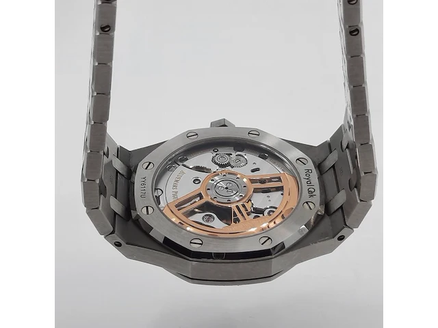 Heren polshorloge, audemars piguet, royal oak 15500st.oo.1220st.03 - afbeelding 9 van  32