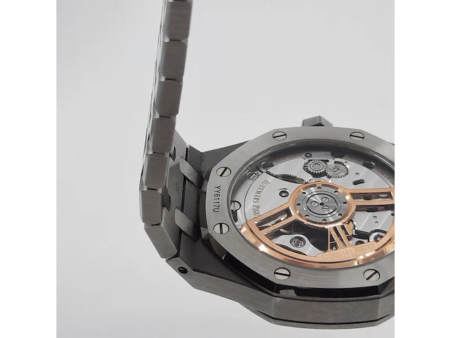 Heren polshorloge, audemars piguet, royal oak 15500st.oo.1220st.03 - afbeelding 10 van  32