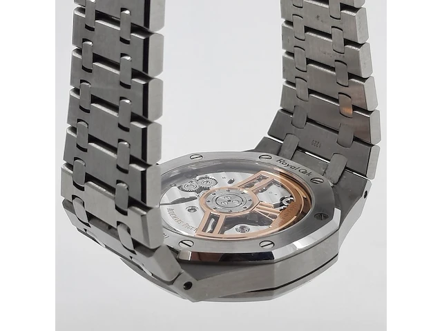 Heren polshorloge, audemars piguet, royal oak 15500st.oo.1220st.03 - afbeelding 13 van  32
