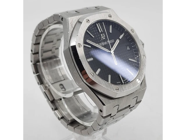 Heren polshorloge, audemars piguet, royal oak 15500st.oo.1220st.03 - afbeelding 32 van  32