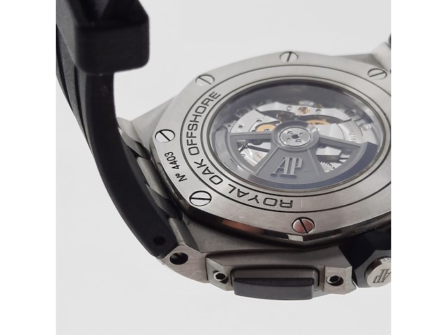 Heren polshorloge, audemars piguet, royal oak offshore 26400so.oo.a002ca.01 - afbeelding 8 van  31