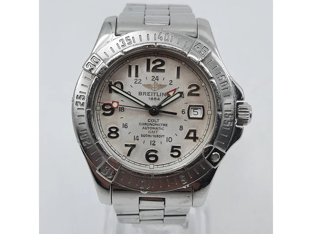 Heren polshorloge, breitling, colt gmt a32350 - afbeelding 12 van  25