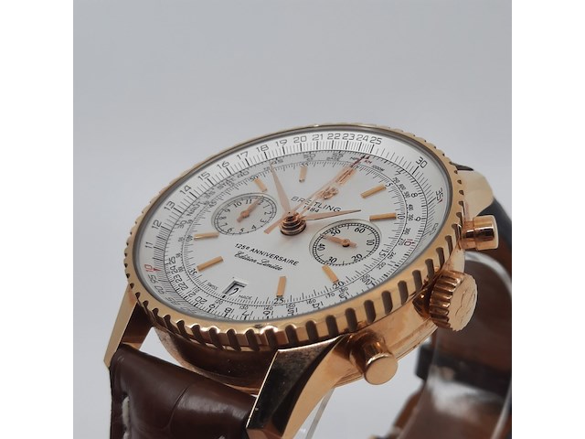 Heren polshorloge, breitling, navitimer, 125th anniversary limited edition 113/125 r26322 - afbeelding 2 van  25