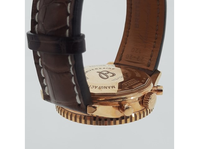 Heren polshorloge, breitling, navitimer, 125th anniversary limited edition 113/125 r26322 - afbeelding 9 van  25