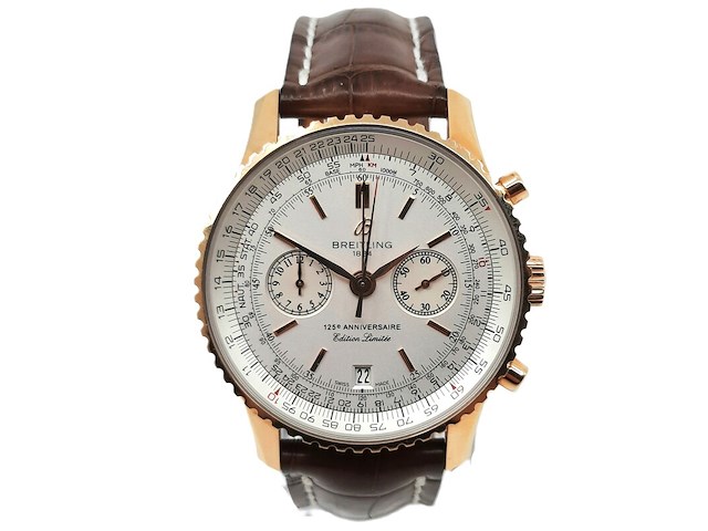 Heren polshorloge, breitling, navitimer, 125th anniversary limited edition 113/125 r26322 - afbeelding 1 van  25