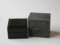 Heren polshorloge bvlgari, rettangolo, witte wijzerplaat, bouwjaar ca 2000 - afbeelding 2 van  10