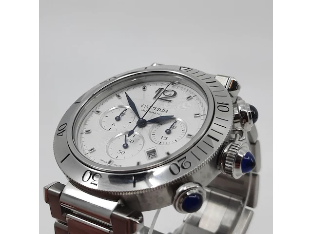 Heren polshorloge, cartier, pasha 4363 - afbeelding 2 van  28