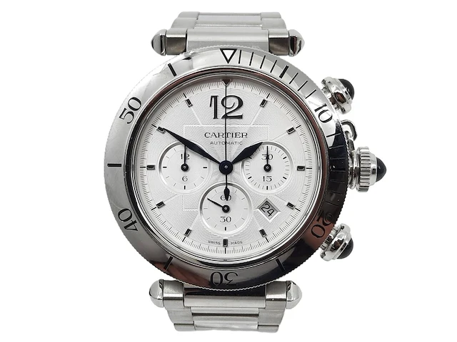Heren polshorloge, cartier, pasha 4363 - afbeelding 1 van  28
