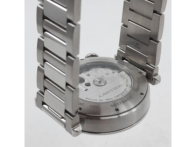Heren polshorloge, cartier, pasha 4363 - afbeelding 13 van  28