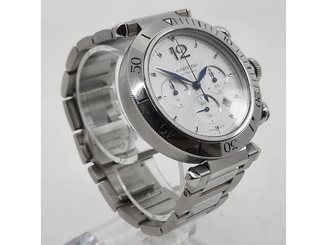 Heren polshorloge, cartier, pasha 4363 - afbeelding 28 van  28