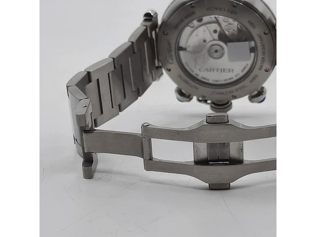 Heren polshorloge, cartier, pasha chrono 4363 - afbeelding 6 van  28