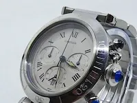 Heren polshorloge cartier, pasha de cartier chronograph - afbeelding 1 van  23