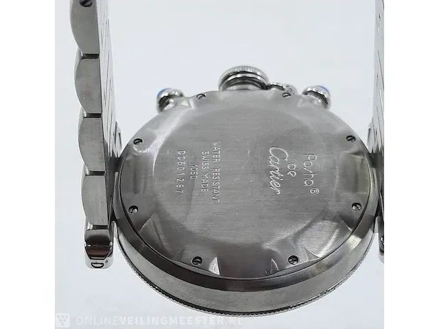 Heren polshorloge cartier, pasha de cartier chronograph - afbeelding 12 van  23