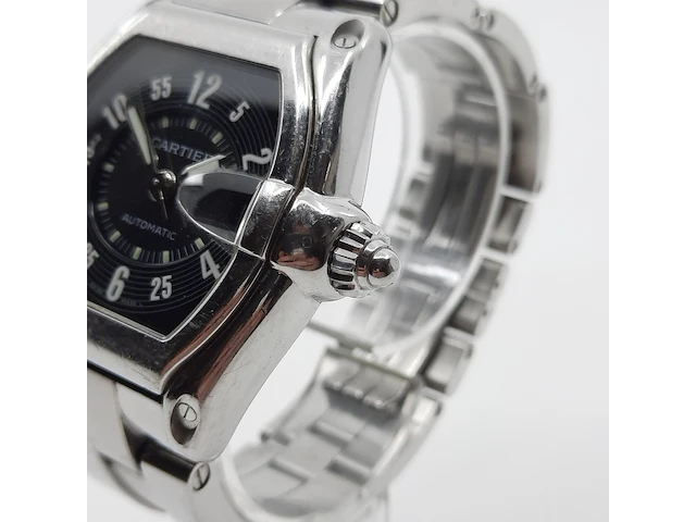 Heren polshorloge, cartier, roadster 2510 - afbeelding 3 van  20