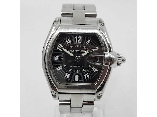 Heren polshorloge, cartier, roadster 2510 - afbeelding 12 van  20