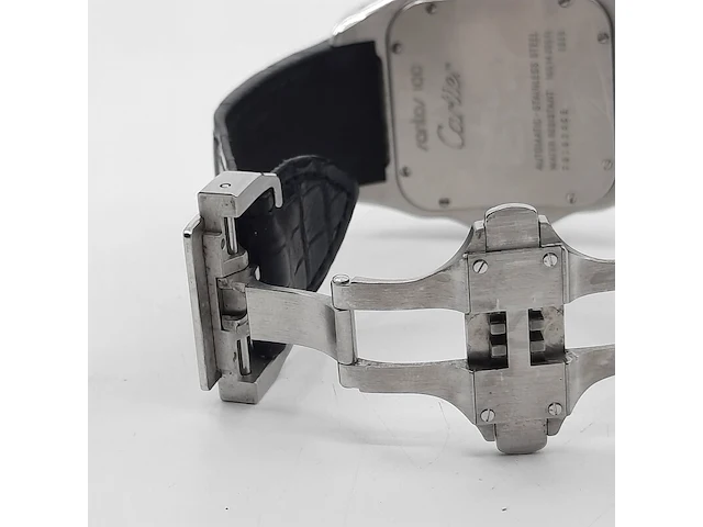 Heren polshorloge, cartier, santos 100 2656 - afbeelding 5 van  27