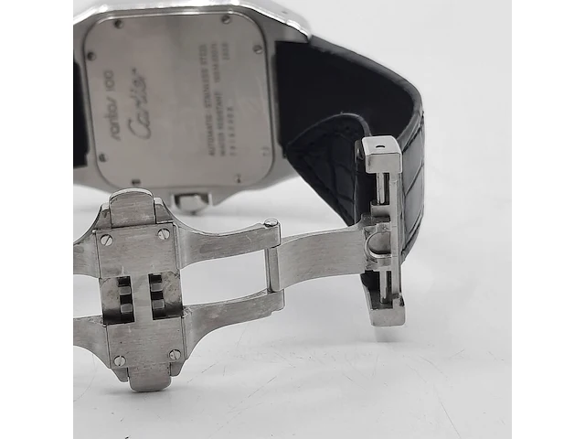 Heren polshorloge, cartier, santos 100 2656 - afbeelding 6 van  27