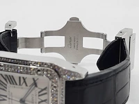 Heren polshorloge, cartier, santos 100 2656 - afbeelding 7 van  27