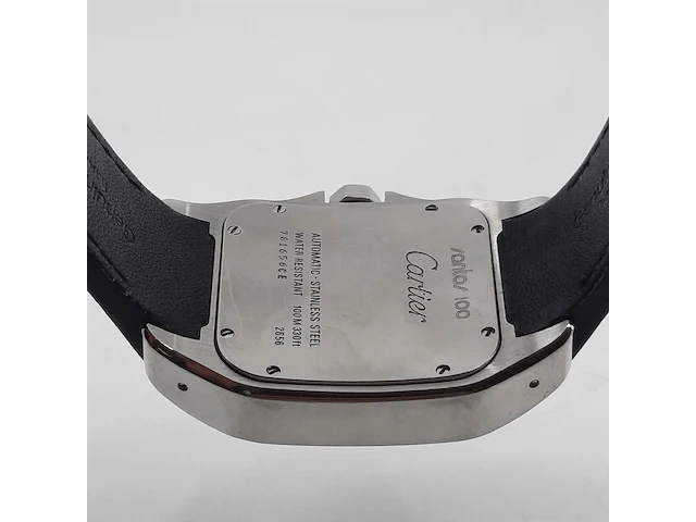 Heren polshorloge, cartier, santos 100 2656 - afbeelding 8 van  27