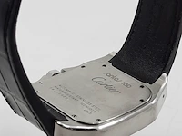 Heren polshorloge, cartier, santos 100 2656 - afbeelding 9 van  27